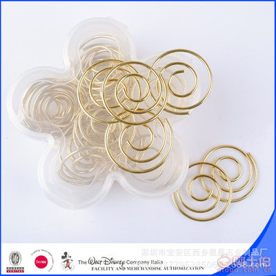 【stargood创意回形针工厂金属回形针金属彩度曲别针圈圈回纹针XJ约1.0*305*28MM】深圳市宝安区西乡星星五金制品厂 - 产品库