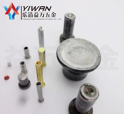 工厂直销优质铆钉产品 园艺工具铆钉、电动车座椅定位销及半空心平头铆钉